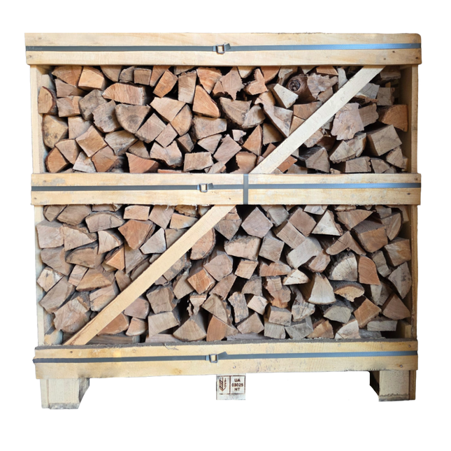 1 kub pallet ovengedroogd essen haardhout