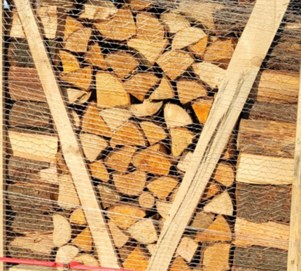 1 kub pallet ovengedroogd mix haardhout